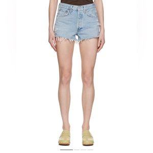 Agolde Parker Denim Shorts
